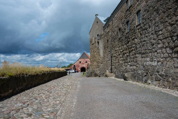Varberg Sweden July 2022 Exterior Old Buildings Varbergs Fortress — Photo