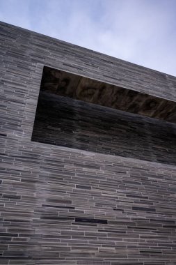 Oslo, Norway - november 19 2022: Exterior details of Norway national art museum Nasjonalmuseet.