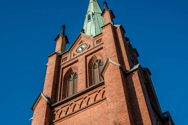 Trollthe Szwecja Października 2022 Dzwonnica Kościele Trollthe — Zdjęcie stockowe