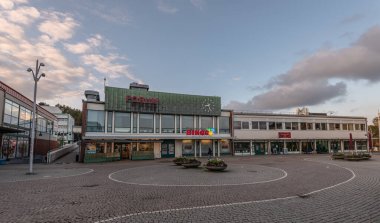 Göteborg, İsveç - 17 Mayıs 2021: Kortedala Torg Forumu.