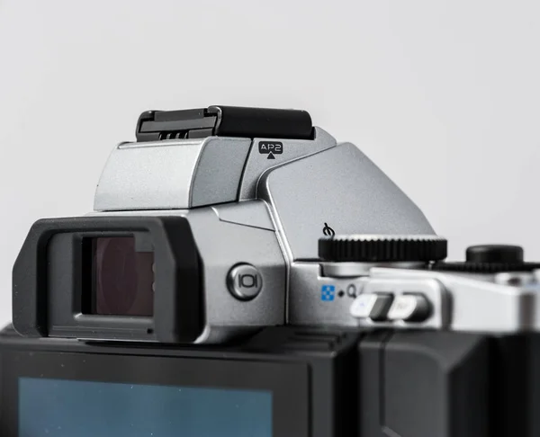 디지털 카메라의 뷰파인더 — 스톡 사진