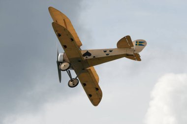 Göteborg, İsveç - 29 Ağustos 2010: Göteborg Aero Show 'da Tummelisa o1 kopyası.