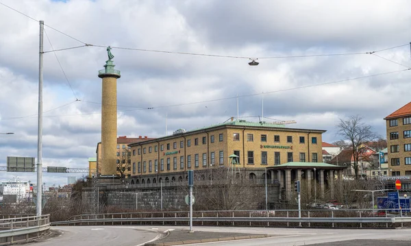 Göteborg Svédország 2023 Február Sjofartsmuseet Külseje Stigbergstorget Ben — Stock Fotó