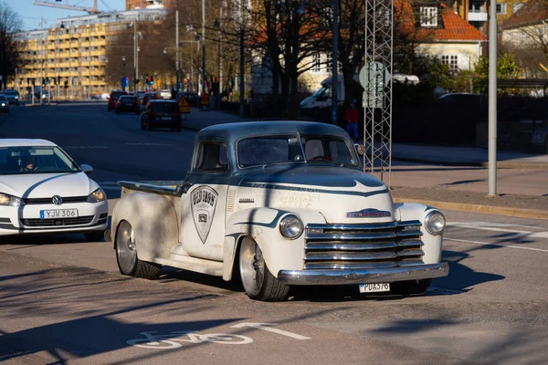 Gotemburgo Suécia Abril 2023 1950 Chevrolet Pick Parke Lado Uma — Fotografia de Stock