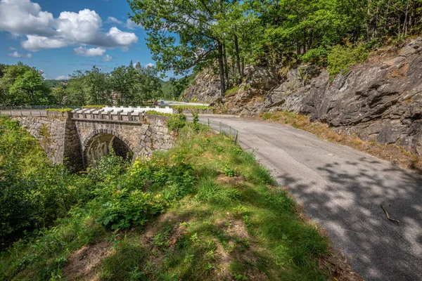 Sogne Norway August 2021 Gjengesti Bridge Also Known Knuden E39 — Stock Photo, Image