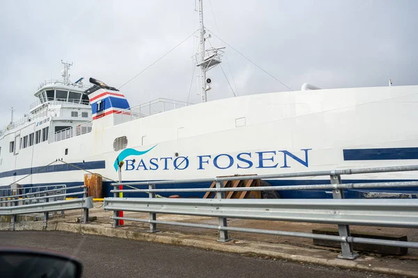 Moss Norwegen April 2023 Seite Der Basto Fosen Fähre Hafen — Stockfoto