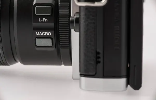 디지털 카메라의 렌즈와 몸체의 — 스톡 사진