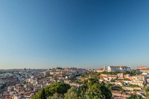 Lisboa Portugal Julho 2016 Vista Para Último Piso Och Centro — Fotografia de Stock
