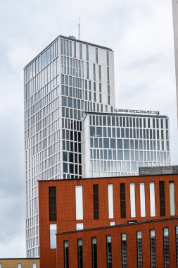 Malmö, İsveç - 09 Temmuz 2022: Clarion Hotel Malmo Live.