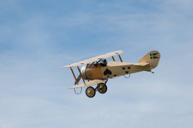 Göteborg, İsveç - 29 Ağustos 2010: Göteborg Aero Show 'da Tummelisa O 1 kopyası.