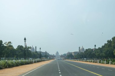 Yeni Delhi Hindistan 'daki Rajpath