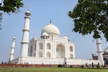 Taj Mahal, dünyanın 7 harikasından biri, Agra India.