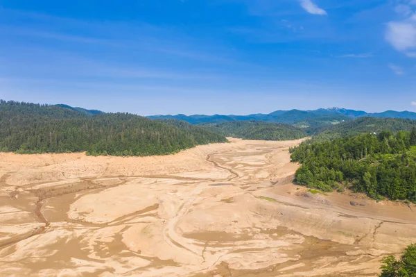 stock image Valley of dry Lokvarsko lake in Gorski kotar, Croatia