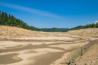 Hırvatistan 'ın Gorski Kotar kentindeki Lokvarsko Gölü Vadisi