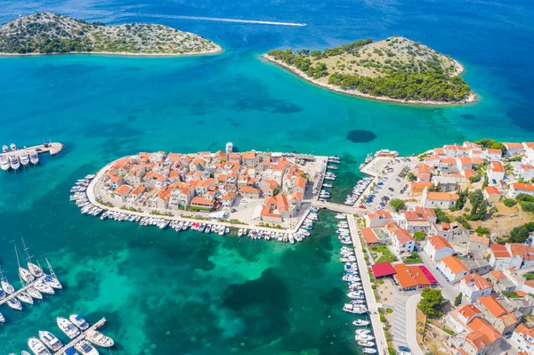 Cidade Velha Tribunj Arquipélago Insular Dalmácia Croácia — Fotografia de Stock