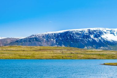 Atlantik Okyanusu kıyıları, Kuzey Doğu İzlanda 'da inanılmaz manzaralar 
