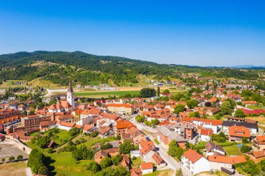 Hırvatistan 'ın Marija Bistrica kentindeki Kutsal Bakire Meryem Kilisesi, popüler katolik sığınağı