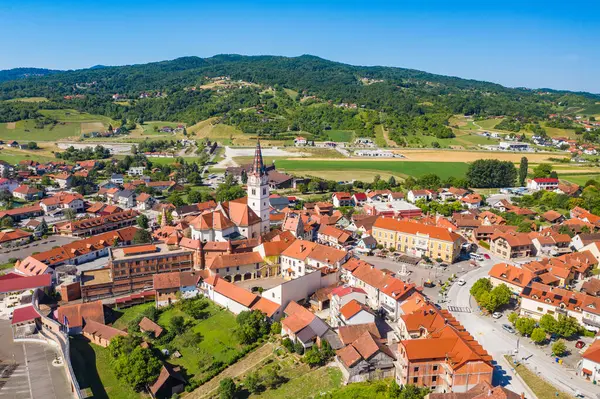 Hırvatistan 'ın Marija Bistrica kentindeki Kutsal Bakire Meryem Kilisesi, popüler katolik sığınağı