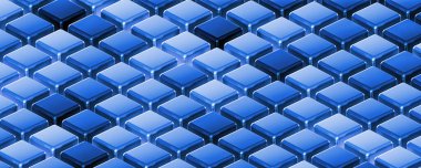 dinlenmiş 3d küp soyut arkaplan