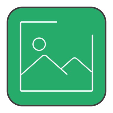 İzole edilmiş iş kartı simgesi Vektör illüstrasyonuName