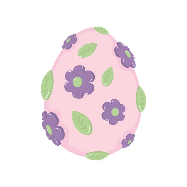 Μεμονωμένη Παραδοσιακή Διακόσμηση Πασχαλινό Αυγό Διάνυσμα Εικονογράφηση — Διανυσματικό Αρχείο