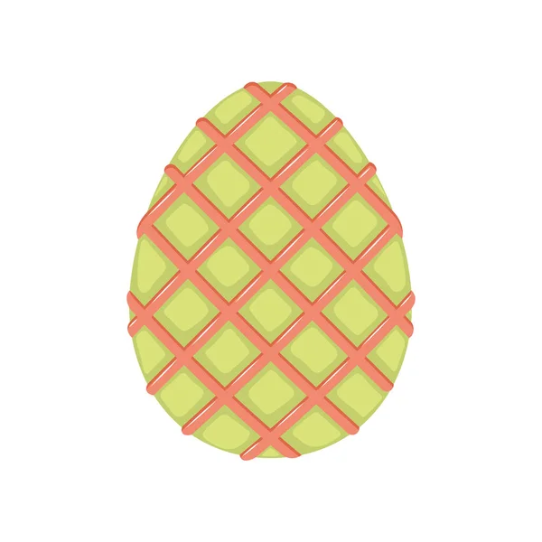 孤立的传统彩蛋彩蛋矢量图解 — 图库矢量图片