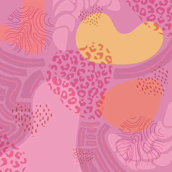 Aquarelle Fond Couleur Neutre Avec Effet Grunge Illustration Vectorielle — Image vectorielle