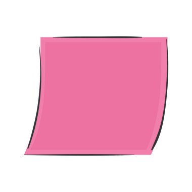 İzole edilmiş boş etiket notu ofis arz simgesi Vektör illüstrasyonuName