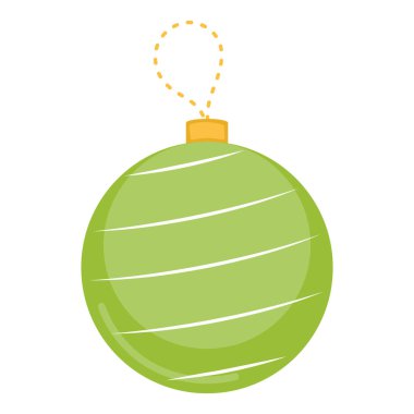 Renkli noel balosu taslak ikonu Vektör illüstrasyonu