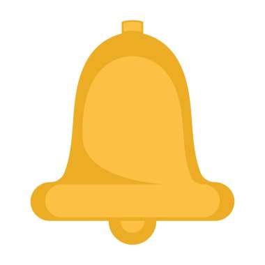 Renkli Noel çanı simgesi Vektör illüstrasyonu