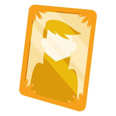 Renkli fotoğrafçılık simgesi Vektör illüstrasyonu