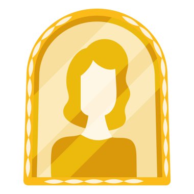 Renkli fotoğrafçılık simgesi Vektör illüstrasyonu