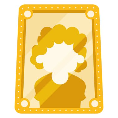 Renkli fotoğrafçılık simgesi Vektör illüstrasyonu