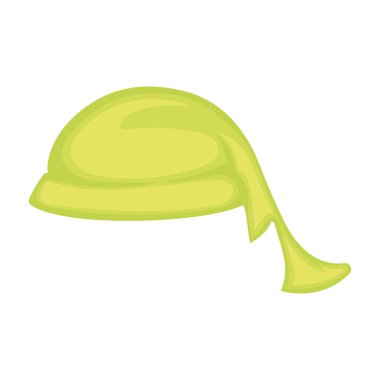 Geleneksel bahçe cücesi şapka simgesi Vektör illüstrasyonu