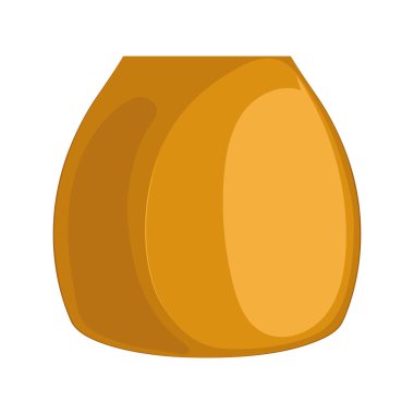 Dekoratif vazo Çiçek Saksısı Vektörü illüstrasyonu