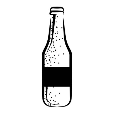 Köpük Vektör illüstrasyonlu bir bira bardağı çizimi