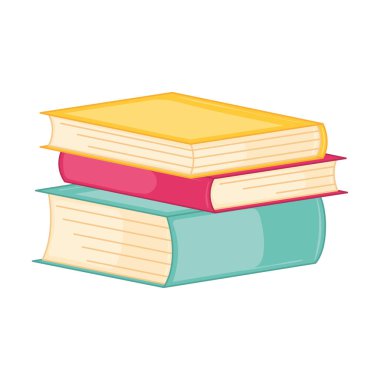 Not Defteri simgesi Okul Tedarik Vektörü illüstrasyonu