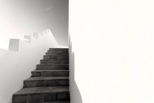 Abstraktes Architekturbild Ein Einfaches Und Sauberes Architektonisches Bild Schwarz Weiß — Stockfoto