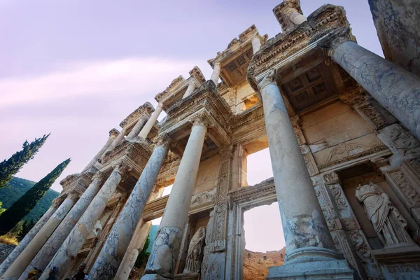 Antica Città Efeso Zmir Seluk Una Delle Antiche Città Della — Foto Stock