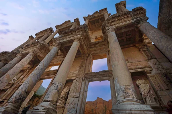 Oude Stad Van Efeze Zmir Seluk Het Een Van Oude — Stockfoto