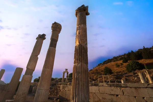Muinainen Efesolainen Kaupunki Zmir Seluk Yksi Turkin Muinaisista Kaupungeista Joka — kuvapankkivalokuva
