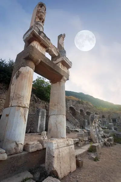 Ancient City Ephesus Zmir Seluk One Ancient Cities Turkey Attracts — Stock Photo, Image