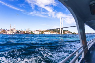 istanbul şehir manzarası. 