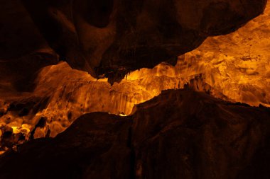Mağara manzaraları. Tulumta Mağarası. Ankara Trkiye. 