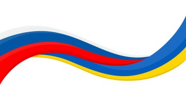 Ukrayna Ulusal Bayrağı ve Lihtenştayn Ulusal Bayrağı. Birlik ve işbirliği sembolü. Yardım etkinlikleri için logo, STK, spor takımı, barış zirvesi. Vektör illüstrasyonu
