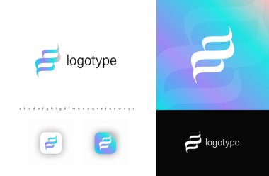 Bilim, yenilik ve teknolojiyi sembolize eden soyut DNA sarmalı logosu. Biyoteknoloji, sağlık, araştırma ve fütüristik markalaşma için ideal. İzole vektör logo şablonu. 