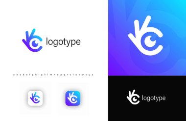 Tamam, görme, gözlem ve odaklanmayı sembolize ediyor. Güvenlik hizmetleri, yapay zeka, teknoloji ve markalaşma ajansları için uygun. Modern ve şık tasarım. Vektör logo şablonu.