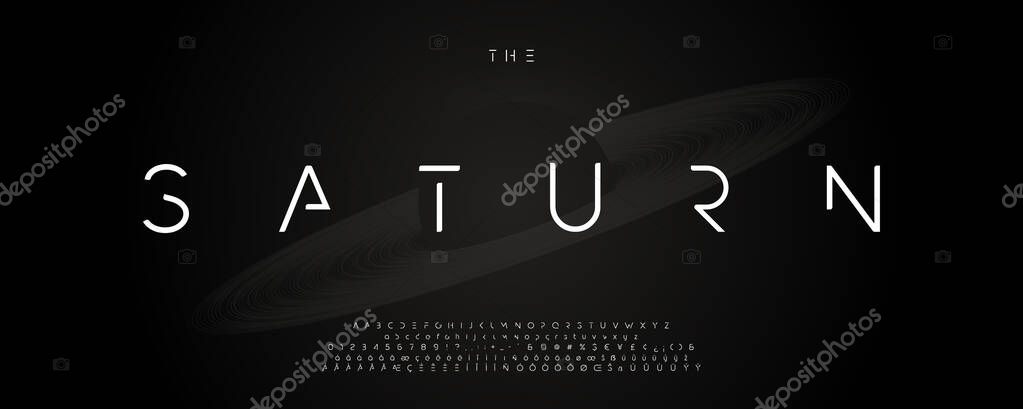 Futuristic techno alphabet, minimal sci-fi letters, abstract digital font with luxury space energy, robotic type for modern tech branding, creative headline, cyber typography, Vector typeset