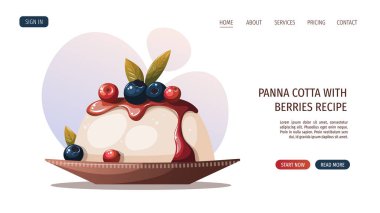 İtalyan mutfağı web sitesi, panna cotta