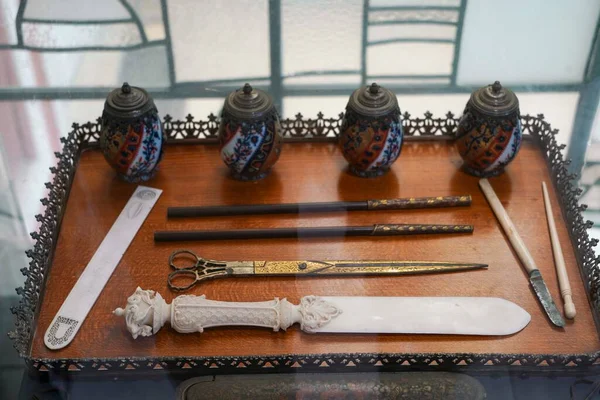 Evkaf Islamiye Museum Consiglieri Esecutivi Ibnu Emin Mahmud Kemal Inal — Foto Stock